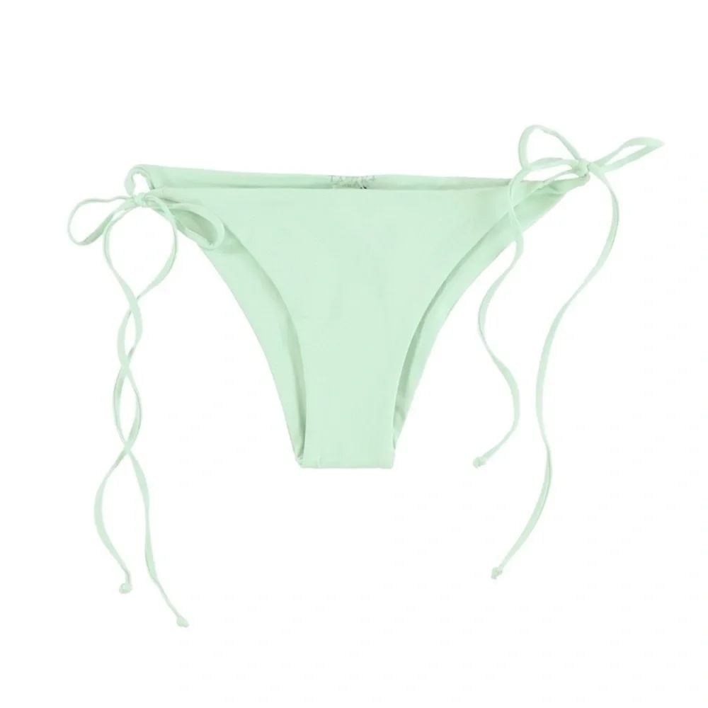 NWT Tavik Extra-High Leg Extra-Cheeky Bikini Bottom Sea Foam Green Size X-Small